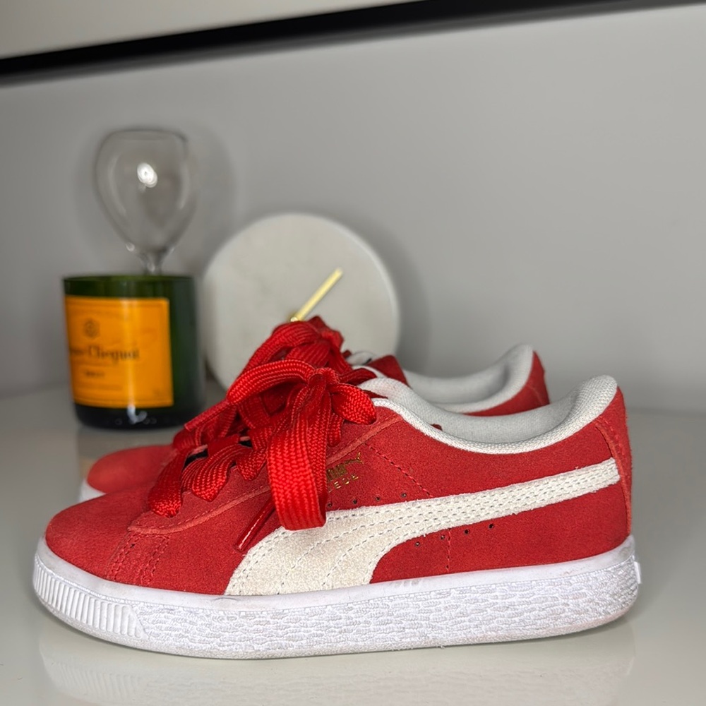 Puma Kids Red Sneakers